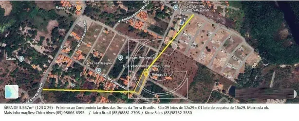 Lote/Terreno à venda, 3567m² no Mangabeira, Eusébio