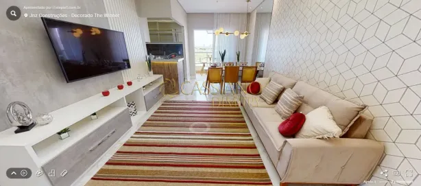 Apartamento com 3 Quartos à venda, 84m² no Loteamento Villa Branca, Jacareí