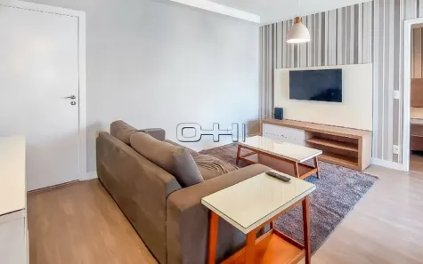 Apartamento com 1 Quarto para alugar, 52m² no Cidade Monções, São Paulo