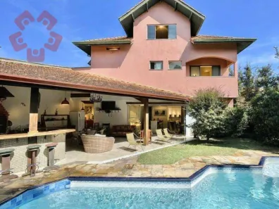 Casa de Condomínio com 4 Quartos à venda, 407m² no São Paulo II, Cotia