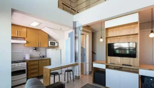 Apartamento com 1 Quarto para alugar, 47m² no Moema, São Paulo