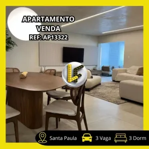 Apartamento com 3 Quartos à venda, 155m² no Barcelona, São Caetano do Sul