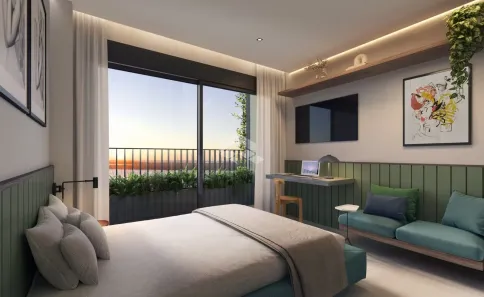 Apartamento com 1 Quarto à venda, 21m² no Centro Histórico, Porto Alegre