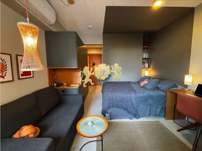 Flat com 1 Quarto para alugar, 28m² no Pinheiros, São Paulo