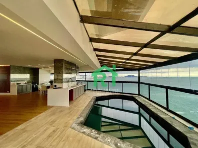Apartamento com 4 Quartos para alugar, 365m² no Jardim Astúrias, Guarujá