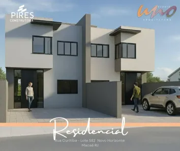 Sobrado com 4 Quartos à venda, 218m² no Novo Horizonte, Macaé