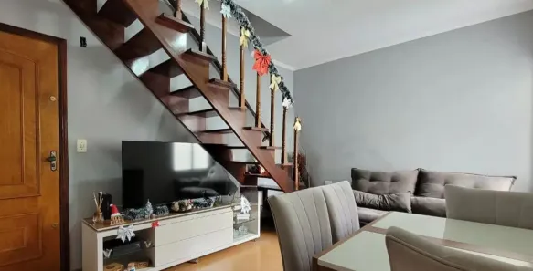 Cobertura com 2 Quartos à venda, 142m² no Vila Alzira, Santo André