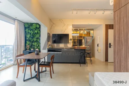 Apartamento com 1 Quarto para alugar, 48m² no Vila Gertrudes, São Paulo