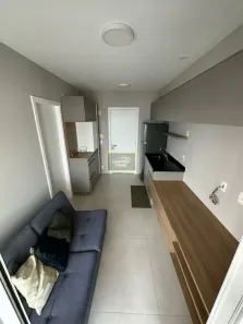 Apartamento com 1 Quarto para alugar, 34m² no Brooklin Paulista, São Paulo