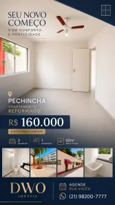 Apartamento com 2 Quartos à venda, 50m² no Pechincha, Rio de Janeiro