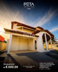 Casa para alugar, 380m² no São Pedro, Boa Vista