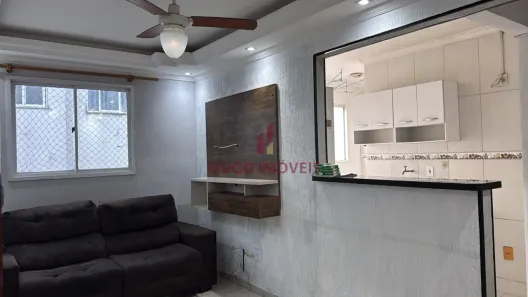 Apartamento com 2 Quartos para alugar, 50m² no Residencial Ana Maria, São José dos Campos