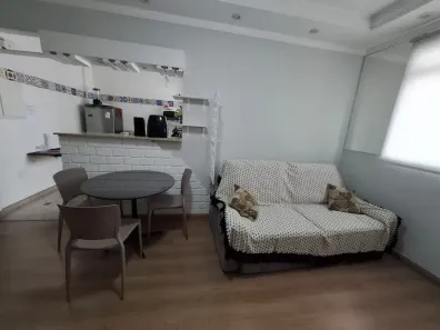 Apartamento com 1 Quarto para alugar, 61m² no Gonzaga, Santos