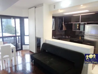 Flat com 1 Quarto para alugar, 47m² no Itaim Bibi, São Paulo