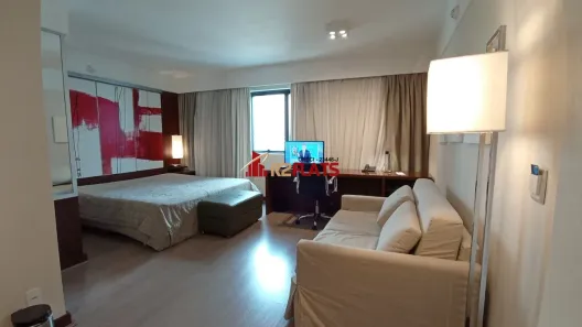 Flat com 1 Quarto para alugar, 27m² no Indianópolis, São Paulo