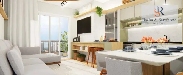 Apartamento com 2 Quartos à venda, 57m² no Jardim Santa Cruz, Indaiatuba