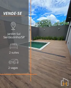 Casa com 2 Quartos à venda, 157m² no Jardim Sul, Sertãozinho