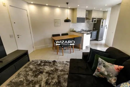 Apartamento com 1 Quarto para alugar, 58m² no Jardim Ampliação, São Paulo