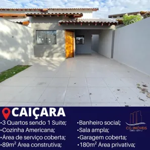 Casa com 3 Quartos à venda, 89m² no Vila Taveirópolis, Campo Grande