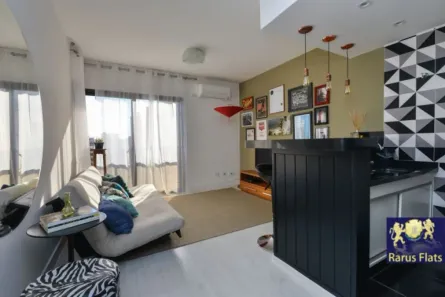 Flat com 1 Quarto para alugar, 45m² no Jardim Paulista, São Paulo