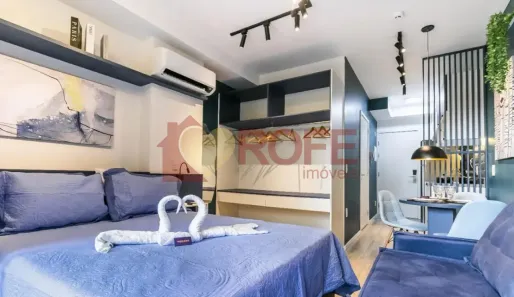 Apartamento com 1 Quarto à venda, 34m² no Santo Amaro, São Paulo