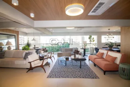 Apartamento com 3 Quartos para alugar, 213m² no Santo Amaro, São Paulo