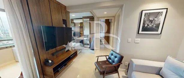Flat com 2 Quartos para venda ou aluguel, 60m² no Brooklin Paulista, São Paulo