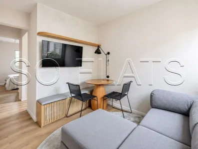 Apartamento com 1 Quarto para alugar, 42m² no Itaim Bibi, São Paulo