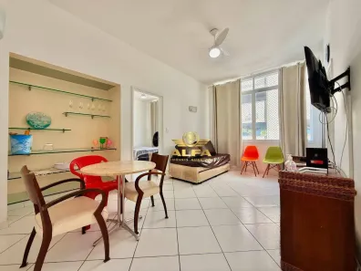 Apartamento com 1 Quarto à venda, 43m² no Pitangueiras, Guarujá