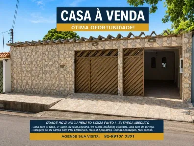 Casa com 4 Quartos à venda, 140m² no Cidade Nova, Manaus