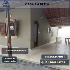 Casa com 3 Quartos à venda, 220m² no Dom Bosco, Betim