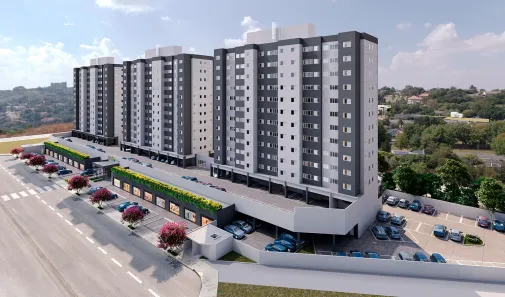 Apartamento com 1 Quarto à venda, 33m² no Cidade Vera Cruz, Aparecida de Goiânia