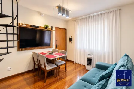Cobertura com 2 Quartos à venda, 60m² no Sagrada Família, Belo Horizonte