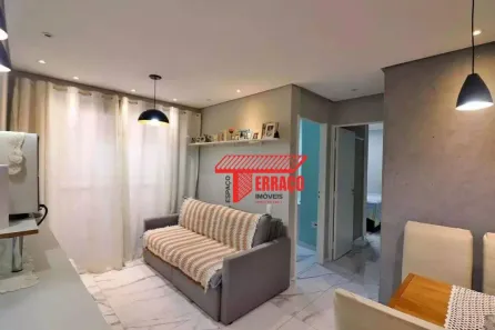 Apartamento com 2 Quartos à venda, 56m² no Planalto, São Bernardo do Campo