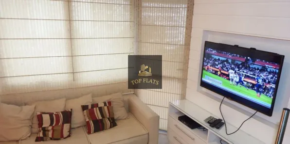 Flat com 1 Quarto para alugar, 48m² no Cidade Monções, São Paulo
