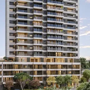 Apartamento com 1 Quarto para alugar, 38m² no Brooklin Paulista, São Paulo