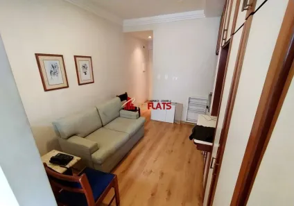 Flat com 1 Quarto para alugar, 33m² no Cerqueira César, São Paulo