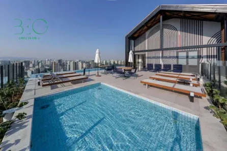 Apartamento com 1 Quarto para alugar, 31m² no Perdizes, São Paulo
