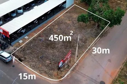 Lote/Terreno à venda, 450m² no Jardim Nova Barra do Garças, Barra do Garças