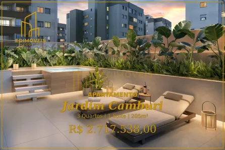 Apartamento com 3 Quartos à venda, 205m² no Jardim Camburi, Vitória