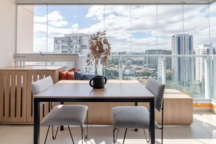 Apartamento com 1 Quarto para alugar, 48m² no Campo Belo, São Paulo