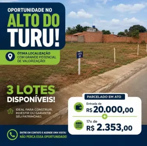 Lote/Terreno à venda, 225m² no , São José de Ribamar