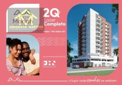 Apartamento com 2 Quartos à venda, 57m² no Aribiri, Vila Velha