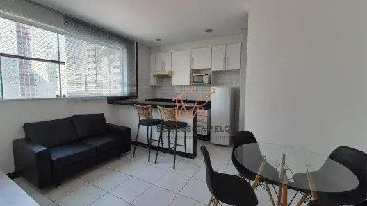 Apartamento com 1 Quarto para alugar, 40m² no Lourdes, Belo Horizonte