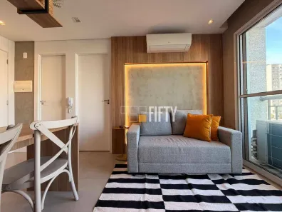 Apartamento com 2 Quartos para alugar, 38m² no Indianópolis, São Paulo