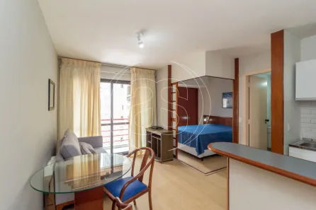 Apartamento com 1 Quarto para venda ou aluguel, 34m² no Moema, São Paulo