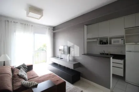 Apartamento com 1 Quarto para alugar, 50m² no Jardim Leonor, São Paulo