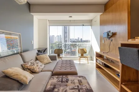 Apartamento com 2 Quartos para alugar, 72m² no Brooklin Paulista, São Paulo