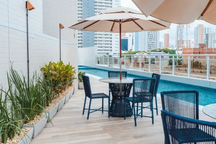 Apartamento com 1 Quarto à venda, 38m² no Praia de Iracema, Fortaleza