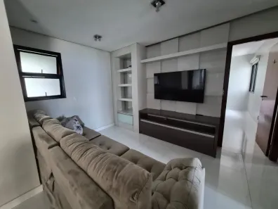 Apartamento com 4 Quartos para alugar, 125m² no Ponta Negra, Manaus